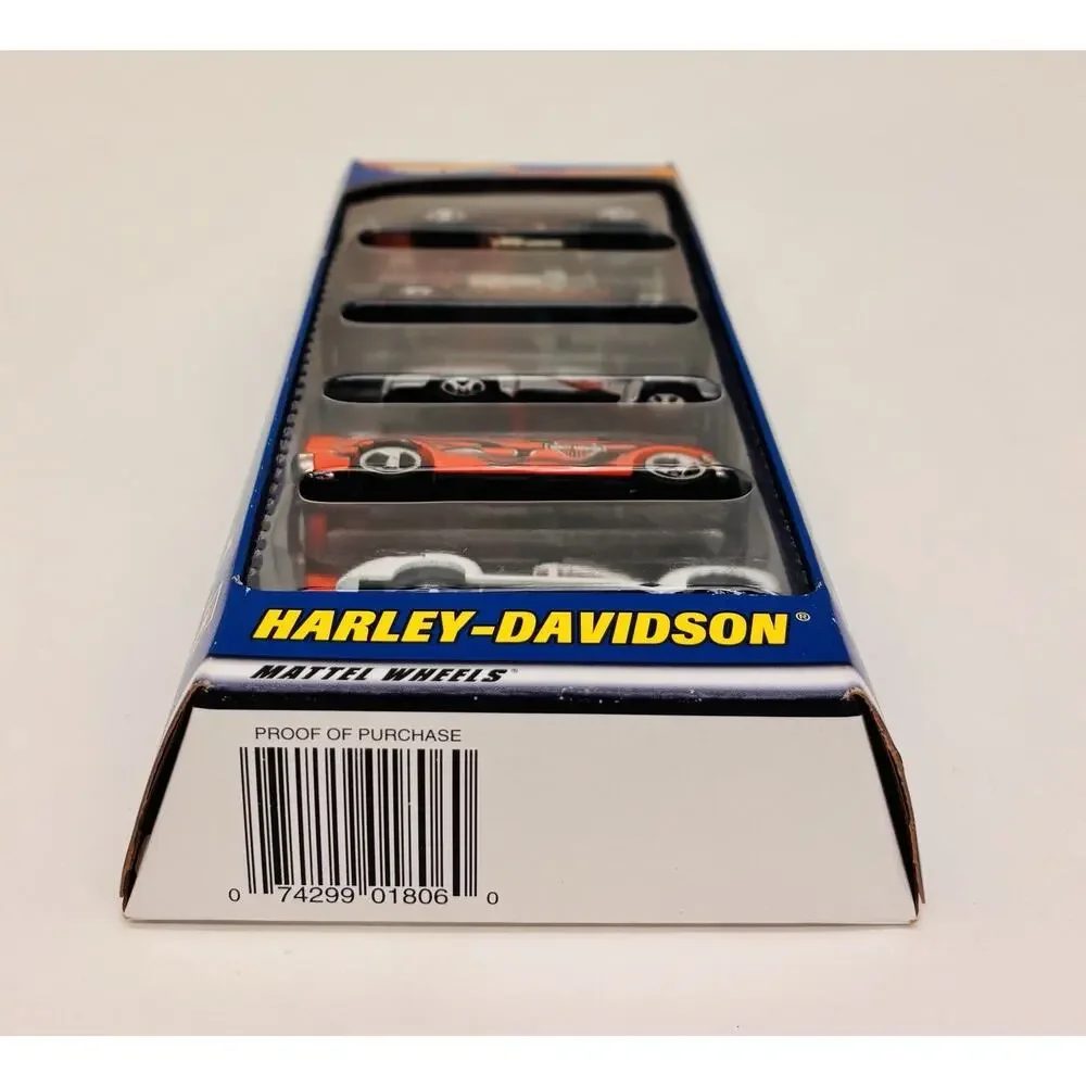 Hot Wheels 1:64 Harley Davidson Truck Gift Pack 5 Truck Set 50030 New Sealed